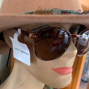 Lucky brand sunglasses NWT brown